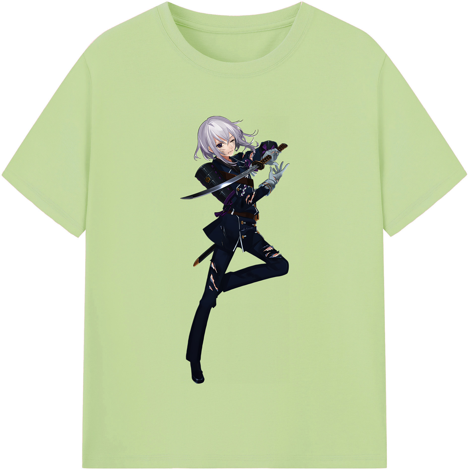 （画像用） 刀剣乱舞 Touken Ranbu 綿100％半袖Tシャツ（フロントプリント）